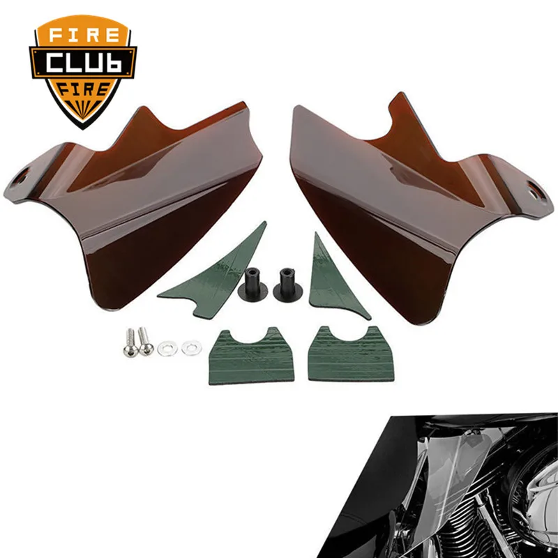 

Motorcycle Reflective Saddle Shield Air&Heat Deflector For Harley Touring Electra Street Road Glides Road Kings 1997-2007
