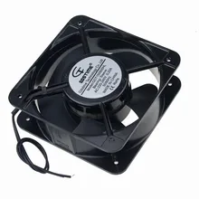 Gdstime – ventilateur de refroidissement 150mm 15cm 15050s AC, 150x150x50mm AC 220V 240V, 2 broches, en aluminium, pour ordinateur, sans balais, 1 pièce