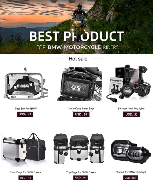 Riser In Alluminio CNC Per Manubrio Moto BMW R1200GS LC Adv 2014-2018 - Adattatore Altezza Argento - Foto 4