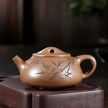

Changtao] Zisha taoshun pure handmade Zisha teapot, Minguo jade section, shaqingfeng Shipiao pot, 310cc