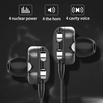 

5 pcs 3.5mm Type C In Wired Earphone Portable Bass Stereo Sport Earbud Earpiece With Microphone For Smart Phone Tablet PC MP3