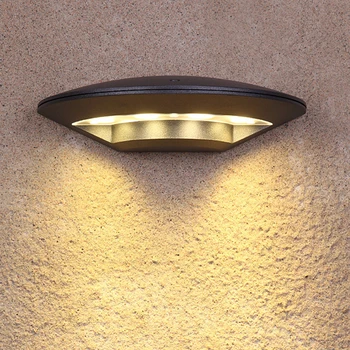 

BEIAIDI Surface Mounted Led Wall Lamp Outdoor Indoor Garden Porch Light Villa Hotel Exterior Wall Fence Balcony Gateway Sconces