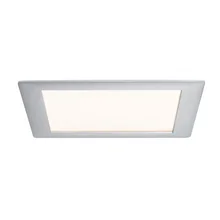 92610 Light Panel eckig LED 1x8 W, 2700, Al-G