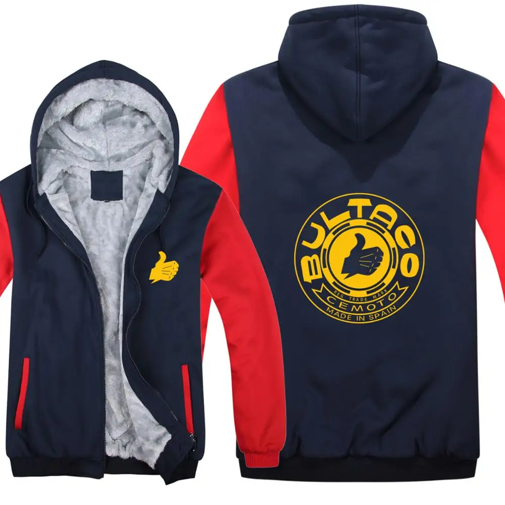Bultaco мотоциклы толстовки для мужчин модное пальто пуловер шерстяная куртка Bultaco Испания толстовки с капюшоном HS-066