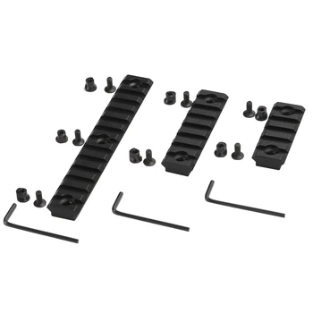 

Aluminum Alloy KeyMod Picatinny Weaver Rail Section 5 7 13 Slot 2" 3" 5"
