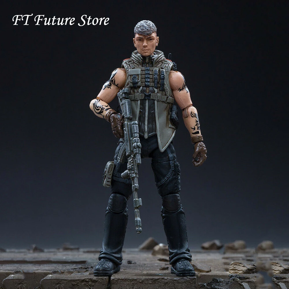 В наличии JOYTOY 1/18 весы перекрестное влияние CF волк Мини Мужской Белого Волка