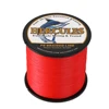 Hercules Braided Fishing Line 8 Strands Red 100M 300M 500M 1000M 1500M 2000M Saltwater Fishing Cord linha multifilamento 8 fio 1