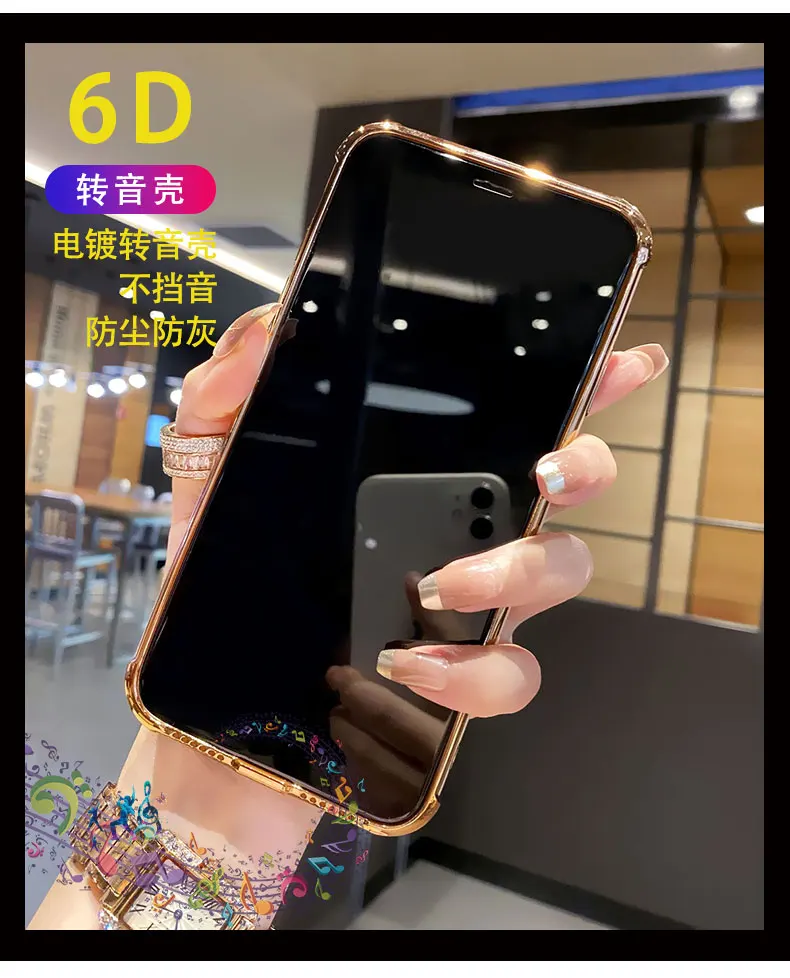 fashion Ring buckle bracket function Phone Cover Case For Iphone X 11 12 13 pro Xs Max Xr 10 8 7 Plus Luxury Soft Coque Fundas iphone 13 pro max case clear