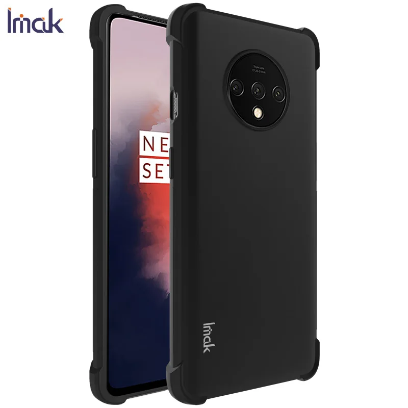 Для Oneplus 7t чехол IMAK облегающий чехол для Oneplus 7t против падения защита, подушка безопасности Чехол из мягкого ТПУ для Oneplus 7t