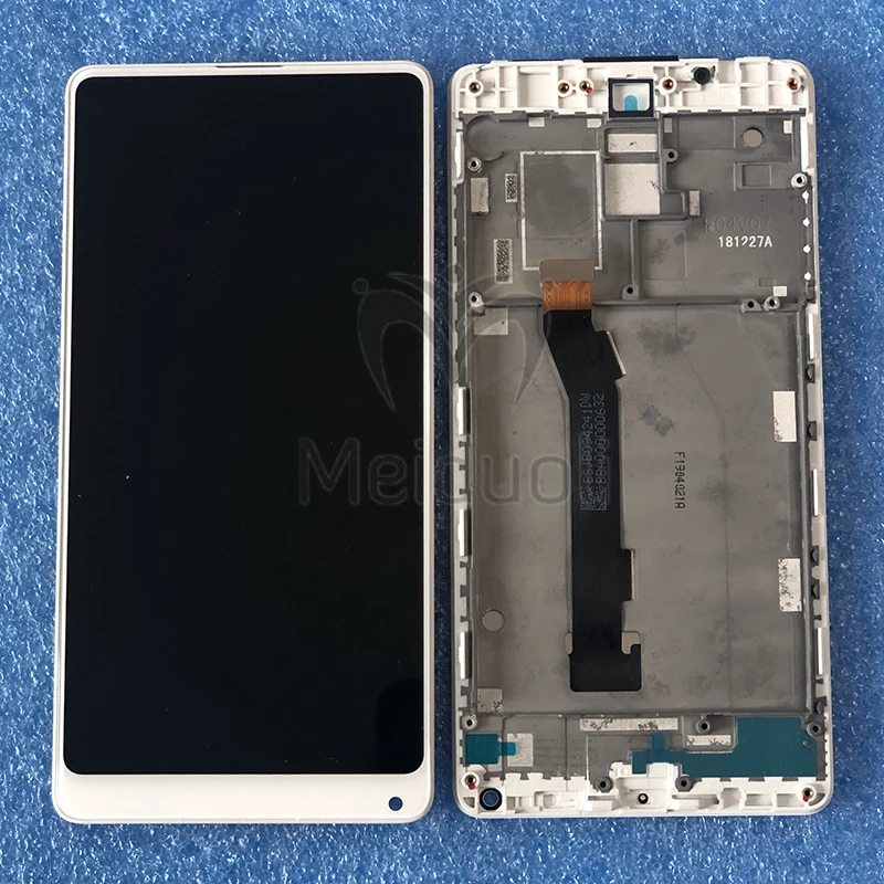 

Original For 5.99" Xiaomi MiX 2 Full Ceramic Unibody Version Axisinternational LCD Screen Display+Touch Panel Digitizer Frame