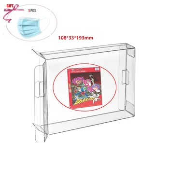 

Ruitroliker 10Pcs Clear Box Case Sleeve CIB Protector for SFC Games Box