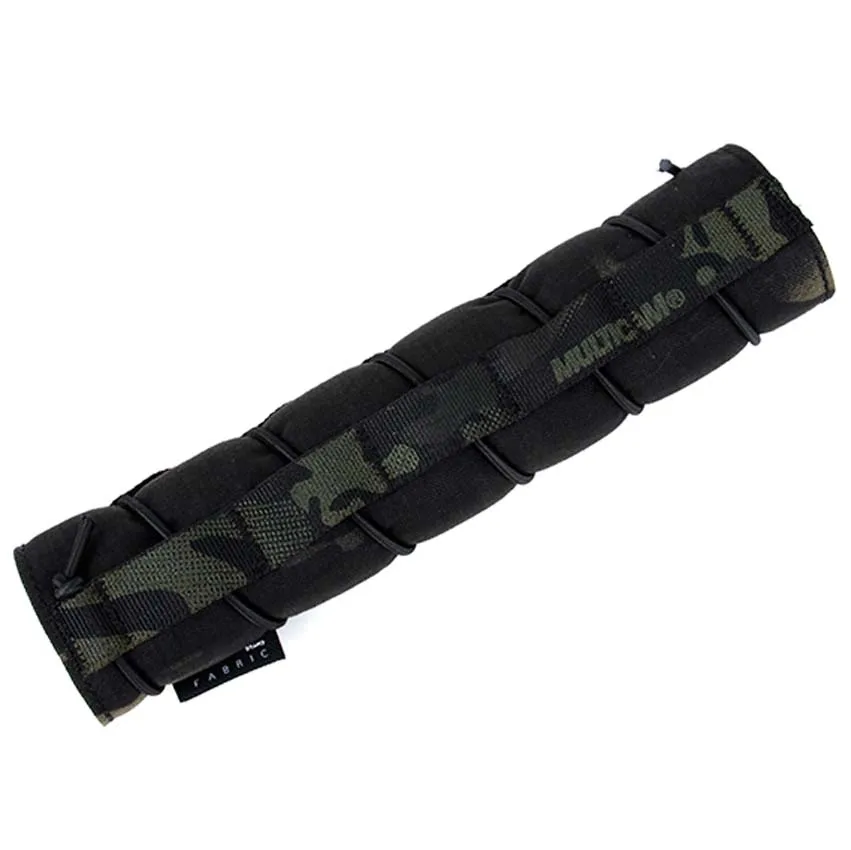 Airsoft Suppressor Covers In Genuine Crye Multicam Black 