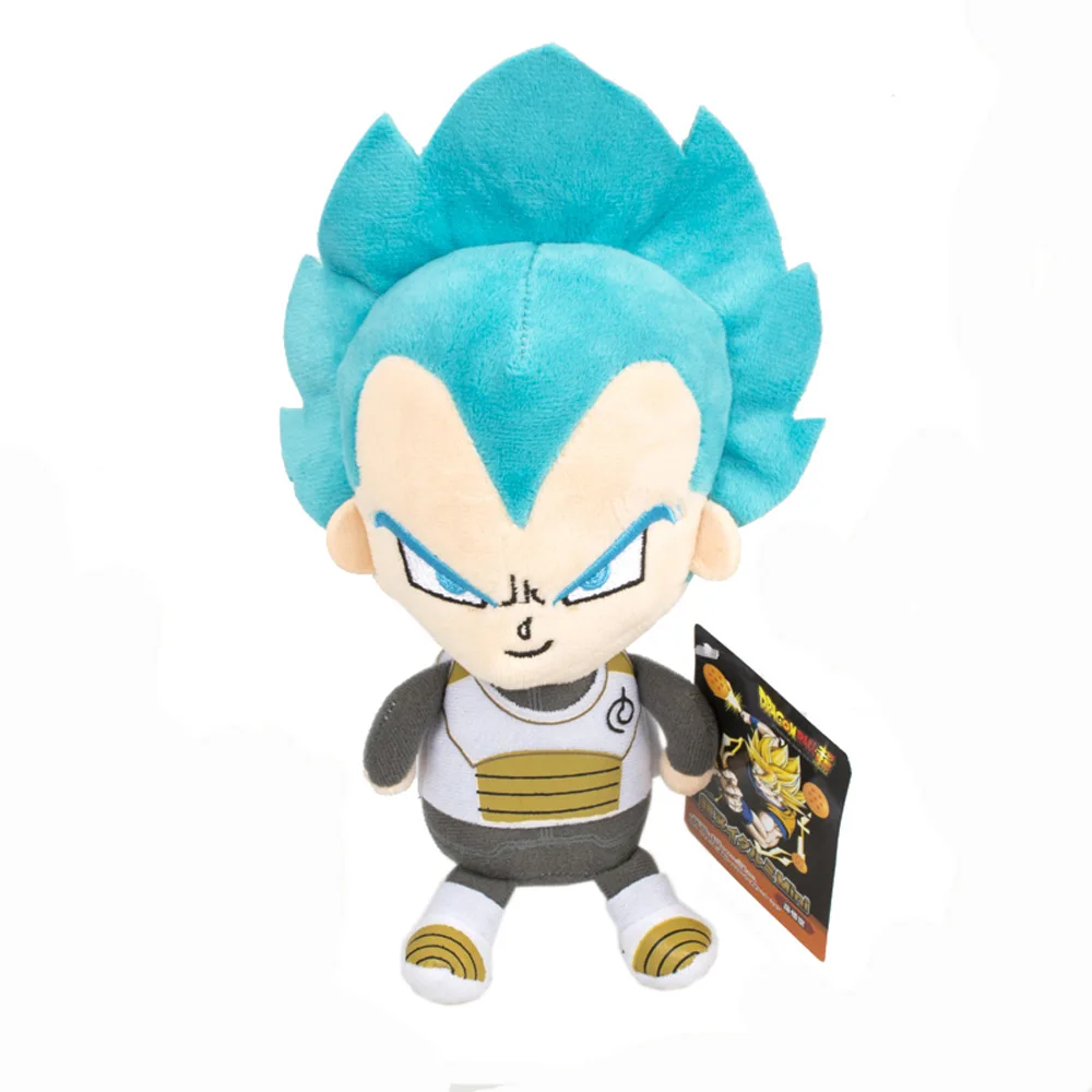 Новинка, 10 шт., 18 видов стилей, DRAGON BALL, Goku, Kakarotto, Majin Buu, плавки, Piccolo, Vegeta, 7-9,5 дюймов, 18-24 см, плюшевая кукольная подвеска - Цвет: K Vegeta 18CM