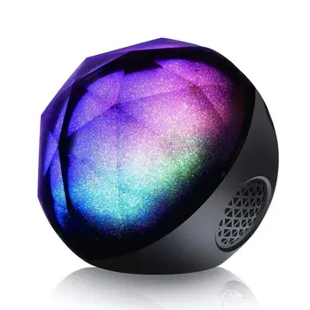 

Mini Portable Wireless Speakers Loud Stereo Sound Speaker With Remote Control LED Colorful Party Wireless Speaker