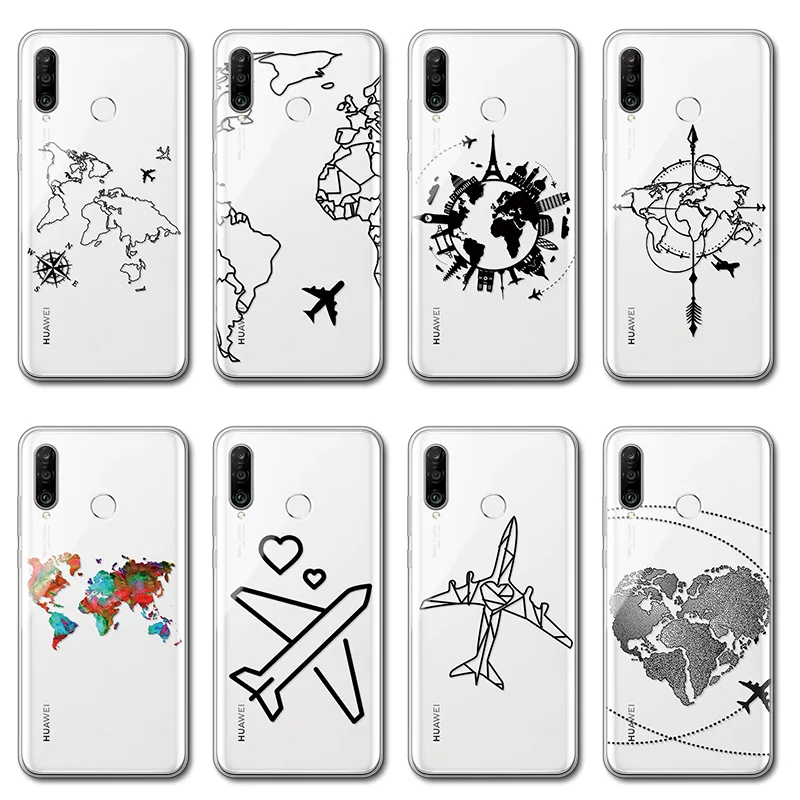 Мягкий ТПУ чехол Avocado для huawei P20 P30 Pro P8 P9 P10 mate 20 10 30 Lite 2017 P Smart Z 2019 Capa чехол|Бамперы| |