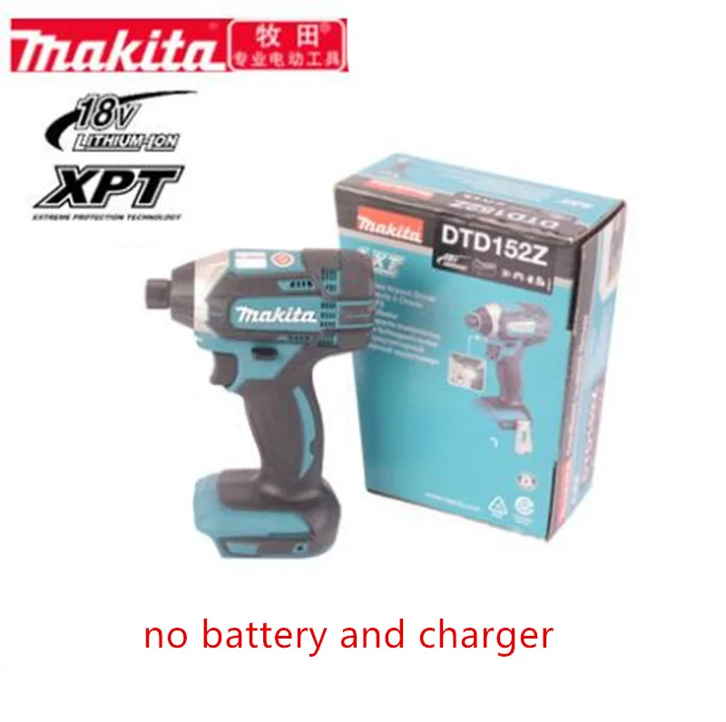 DTD152Z Makita DTD152Z 18 в LXT TD152D DTD152 DTD152RME DTD152RFE заменяет для DTD146Z DTD146RME/RFE/RYEL беспроводной ударный драйвер - Цвет: DTD152Z