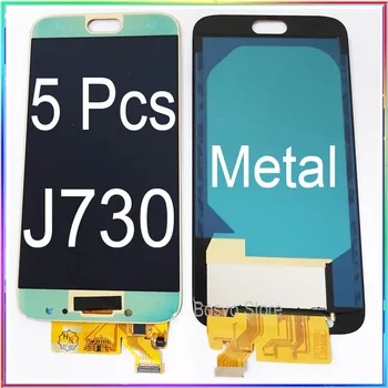 

Wholesale 5 Pcs/Lot for Samsung J7 2017 J730 LCD Screen display with touch Digitizer assembly J7 Pro TFT Metal