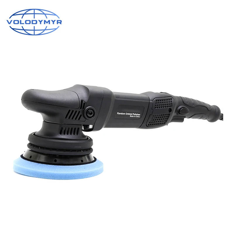 Volodymyr 900W Car Polishing Machine DA 5inch 15mm Orbit Dual Action Auto Polisher Variable Speed Sander Waxing Buffing Machine