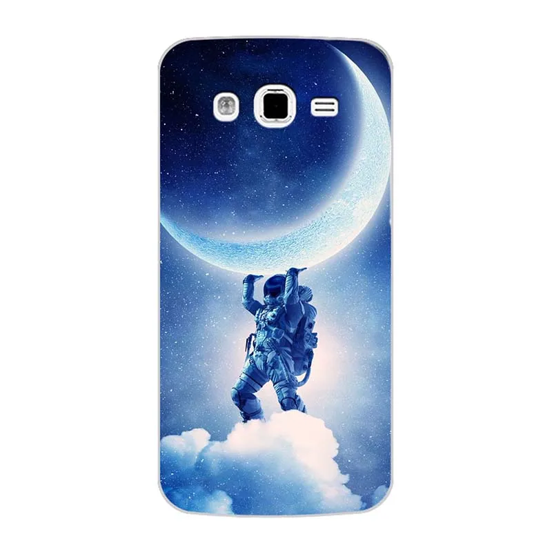 A082 Чехол для телефона samsung Galaxy Grand 2 Duos G7100 G7105 G7106 G 7106 SM-G7102 G7102 G 7102 крышка мультфильм волк Роза телефон оболочка HD - Цвет: A082
