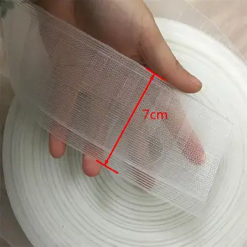 

Transparent Curtain Hook Tape Accessories DIY in Home High Quality Polyester Curtain Tape CP04C
