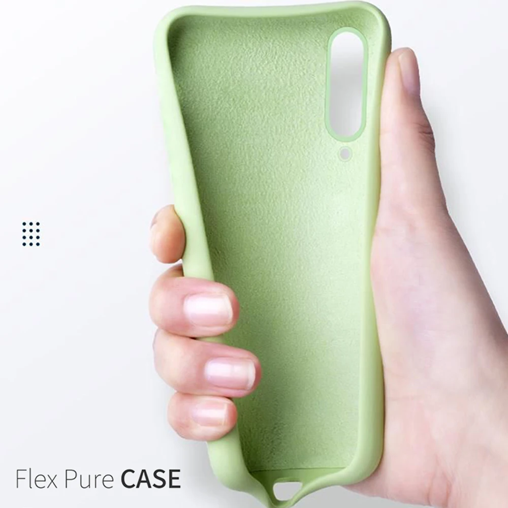 Для Xiaomi mi A3 A 3 Чехол гибкий резиновый чехол жидкий силиконовый чехол для телефона mi CC9 CC 9e чехол 360 полный защитный бампер оболочка