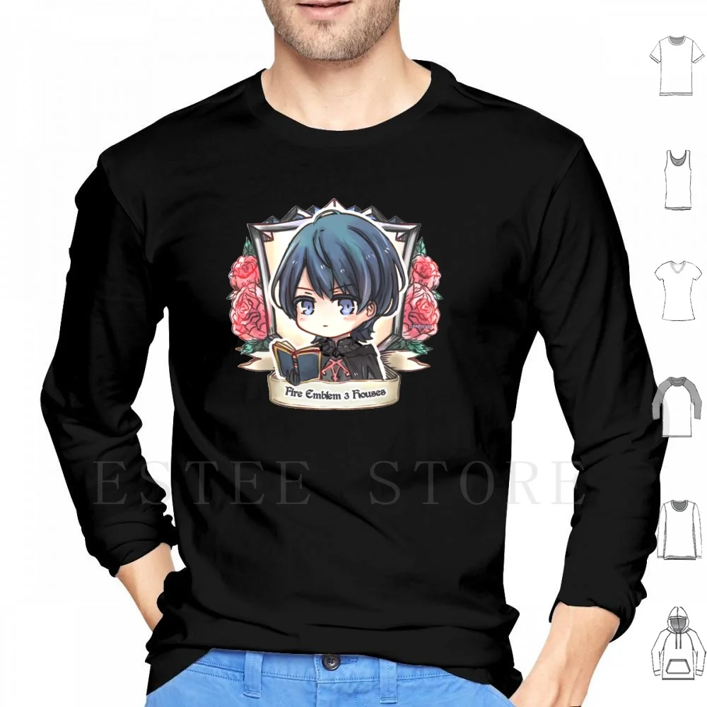 Professor Byleth Di Garreg Mach! (M) Felpe Con Cappuccio Manica Lunga Fire Emblem Fe3H Fire Emblem 3 Case Fire Emblem Three