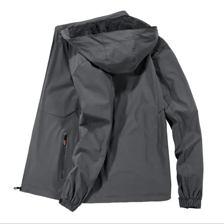 VXO, мужская куртка, весна и осень, мужская повседневная куртка, Молодежный тонкий воротник, тонкая куртка размера плюс, приталенная куртка
