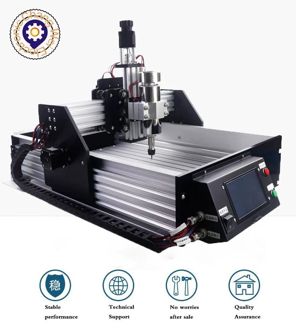 

CNC 2030 offline fully automatic 4-axis industrial small CNC CNC engraving machine chip polishing pcb desktop DIY relief nema17