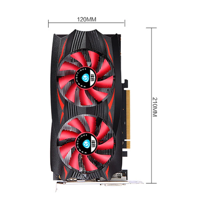  Mingying Video Card RX560D 4GB 256Bit GDDR5 Image Cards for AMD RX560D Series VGA Cards RX560D Used