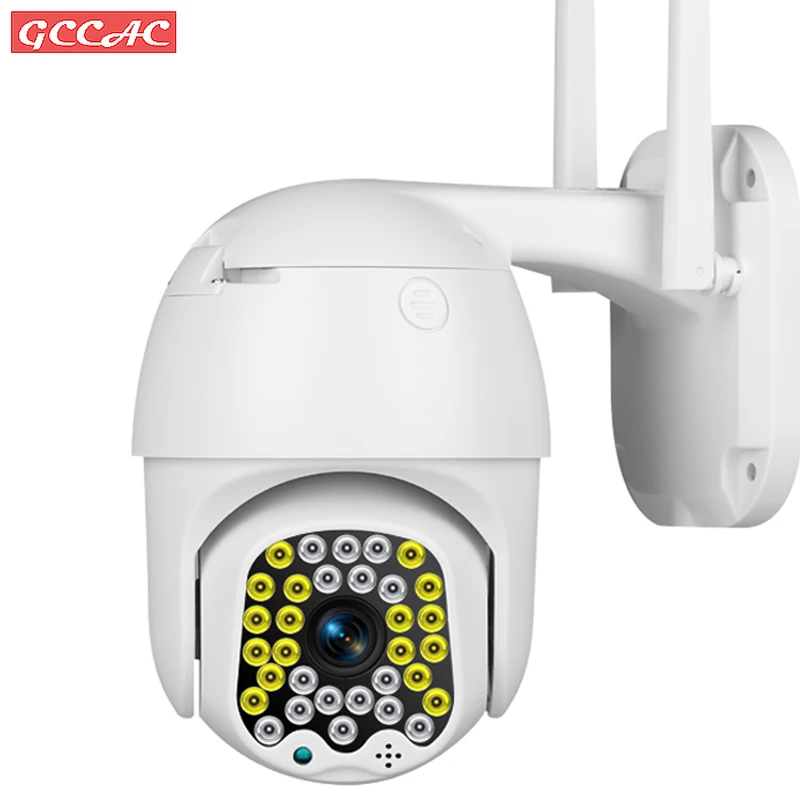 IP-камера наружного видеонаблюдения HD 1080P с Wi-Fi 360 PTZ умная камера датчиком движения