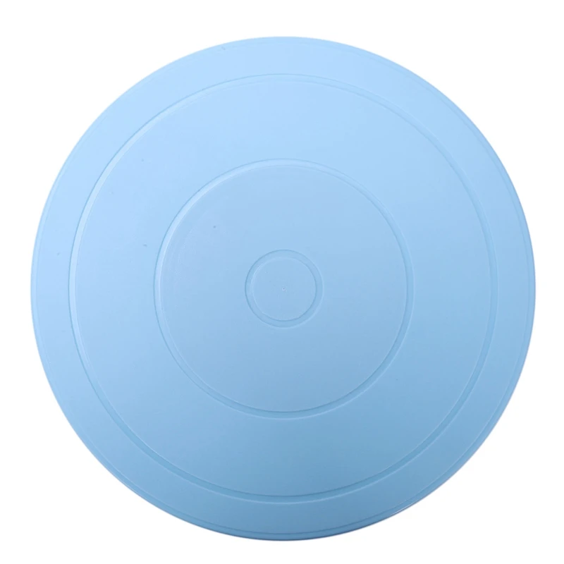  Plastic Cake Turntable Rotating Anti-skid Round Cake Decorating Stand Cake Rotary Table Plate Kitch