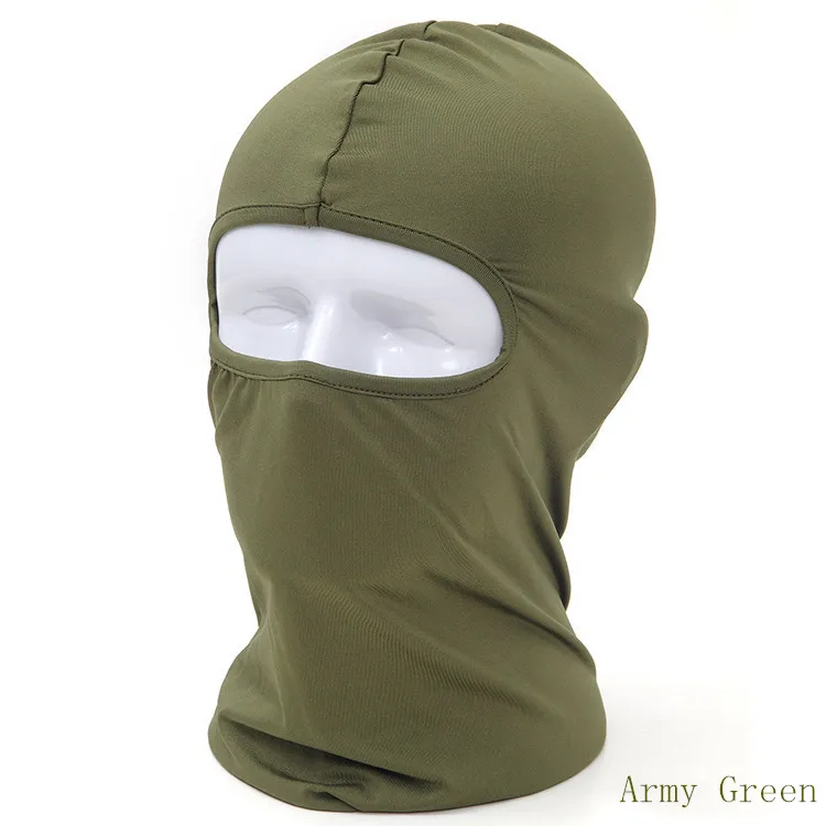 Mask Lycra Soft Equipment Hat Outdoor Riding Motorcycle Windproof Mask Sunscreen Dustproof CS Masked Headgear 