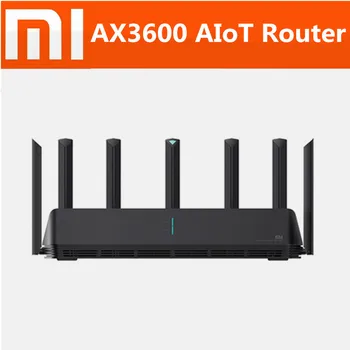 

NEW Xiaomi AX3600 AIoT Router Wifi 6 5G Wifi6 600Mb Dual-Band 2976Mbs Gigabit Rate Qualcomm A53 External Signal Amplifier