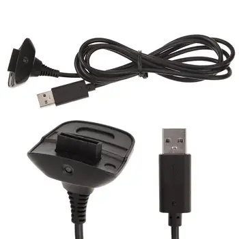 

For Xbox 360 Wireless Remote Controller Charging Cable 1.5m USB Charging Adapter Charger Replacement Cables for Xbox 360 Gamepad