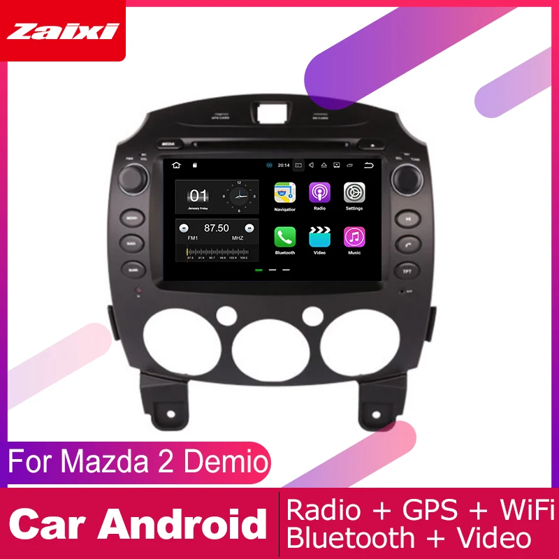 Flash Deal ZaiXi For Mazda 2 Demio 2007~2014 Car Android Multimedia System 2 DIN Auto DVD Player GPS Navi Navigation Radio Audio WiFi 1 Flash Deal ZaiXi For Mazda 2 Demio 2007~2014 Car Android Multimedia System 2 DIN Auto DVD Player GPS Navi Navigation Radio Audio WiFi 1