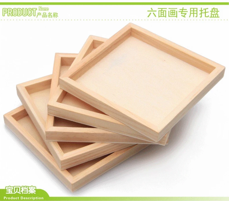 

3D Jigsaw Puzzle liu mian hua 9 Grain Jigsaw Puzzle Wood Building Blocks Toy for Wooden Pallet Tray Brace