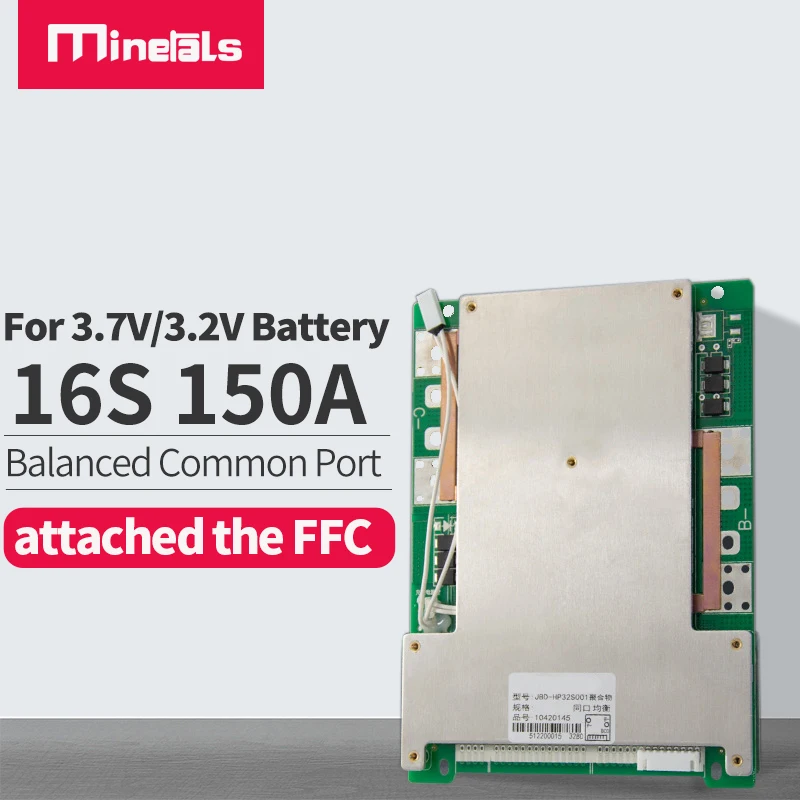16S BMS PCM balance 150A PCM/PCB/BMS 48V для 3 2 V LiFEPO4 60V 7 LiNCM литий-ионный Аккумулятор литиевый