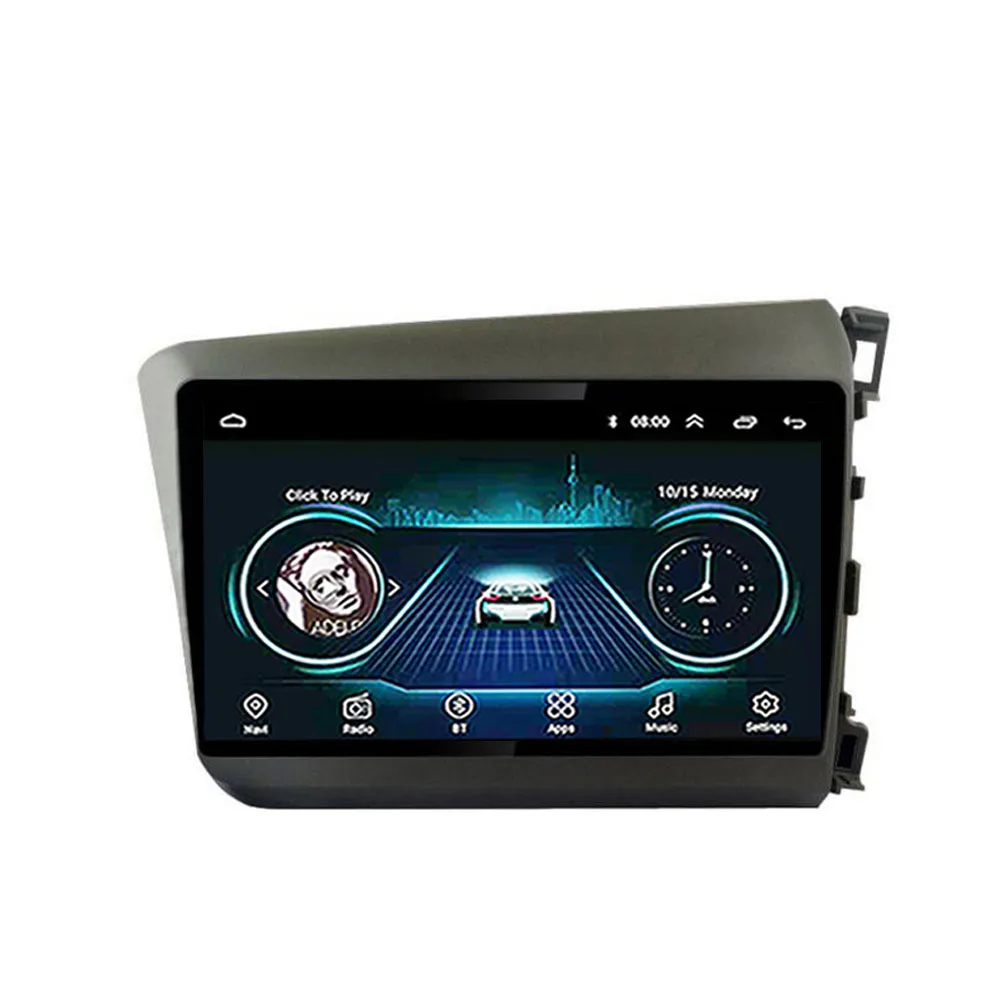 Автомагнитола 2 din 9 дюймов Android 8 1 для Honda Civic 2012 2015 мультимедиа GPS навигация стерео