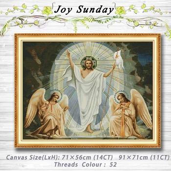 

Jesus Christianit Patterns 14CT 11CT Counted Cross Stitch Sets embroidery set Needlework kit chinese cross stitch Home decor