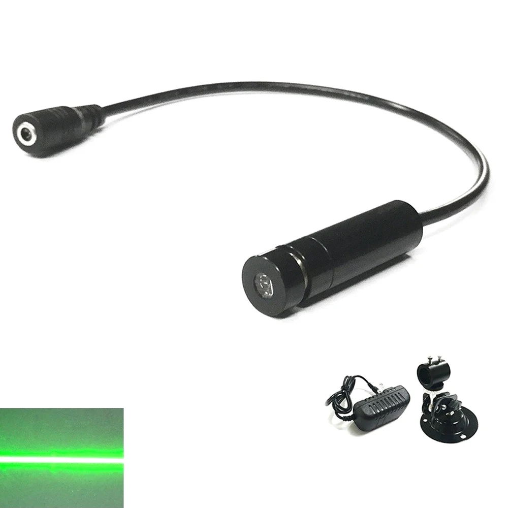 520nm 5mW 30mW Tunable Green Line Diode Module Laser Marker Positioning Light DIY | Освещение