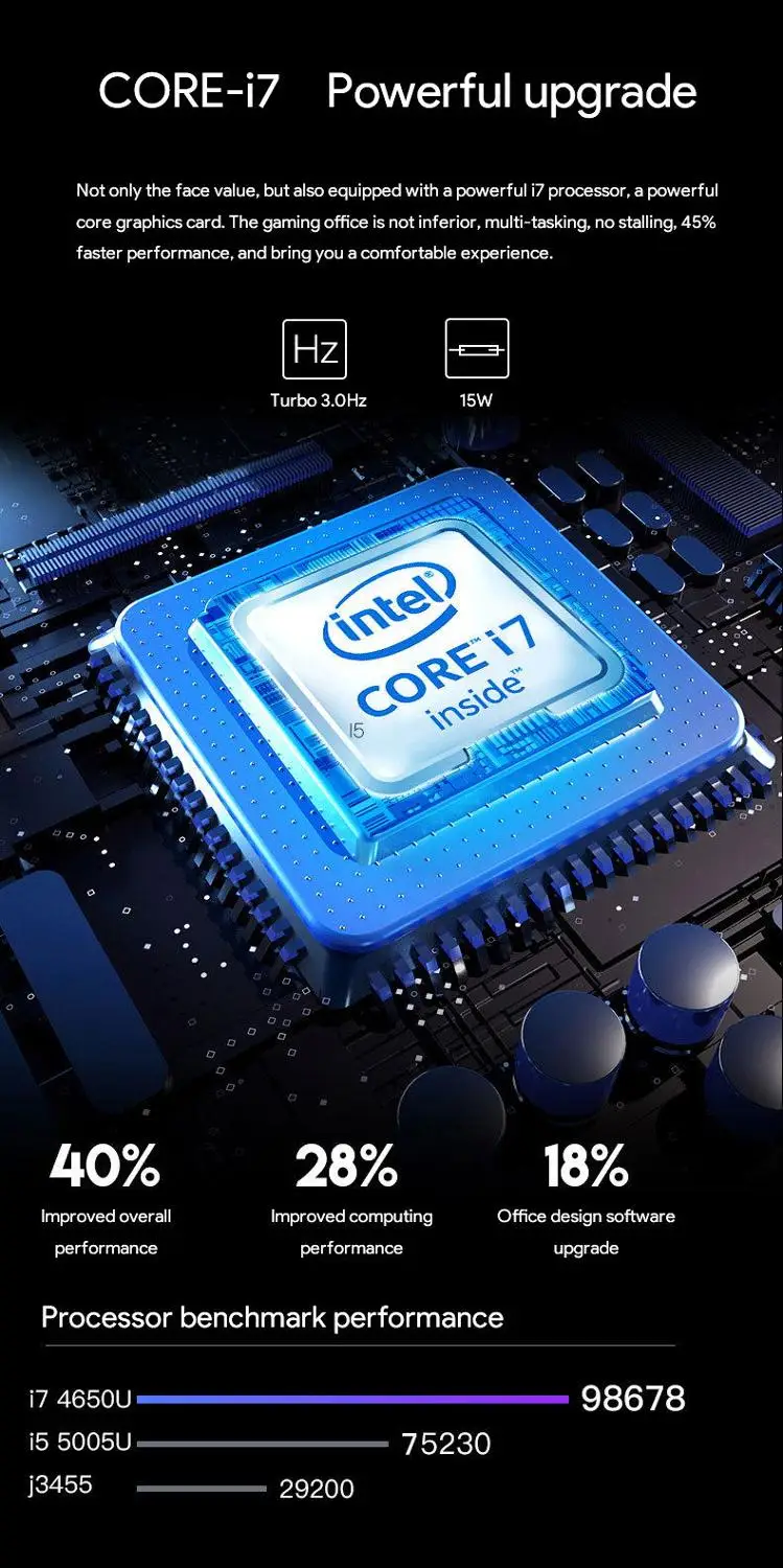 Factory Price Touch Screen I7 13.3inch Core i5
