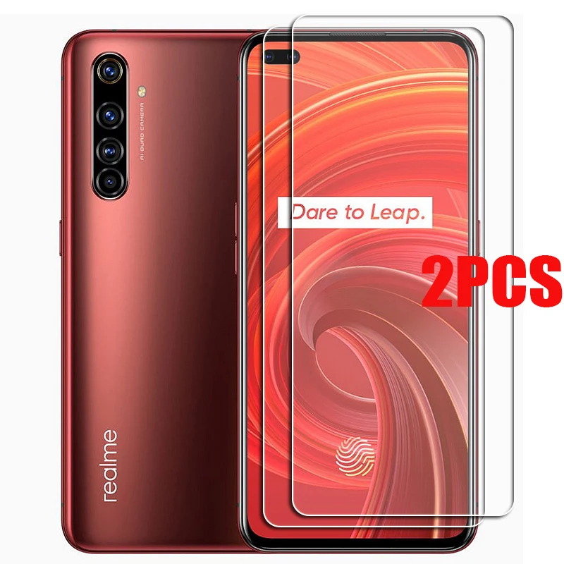 2Pcs Per Oppo Realme X50 5G Vetro Temperato Di Protezione In X50 Pro X50M Protezione Dello Schermo Della Copertura Della Pellicola