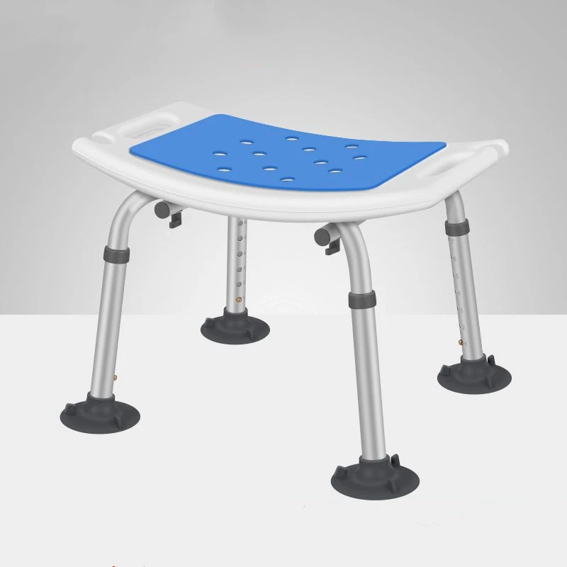 

Aluminum Alloy Non-slip Bath Chair For The Elderly Children Pregnant Woman 7 Gears Height Adjustable Shower Outdoor Fishing Tool