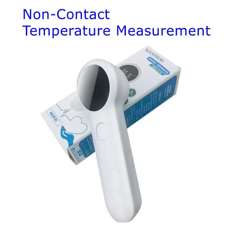 

Infrared Thermometer Kids Adults Non Contact Digital Forehead Body Temperature 649E