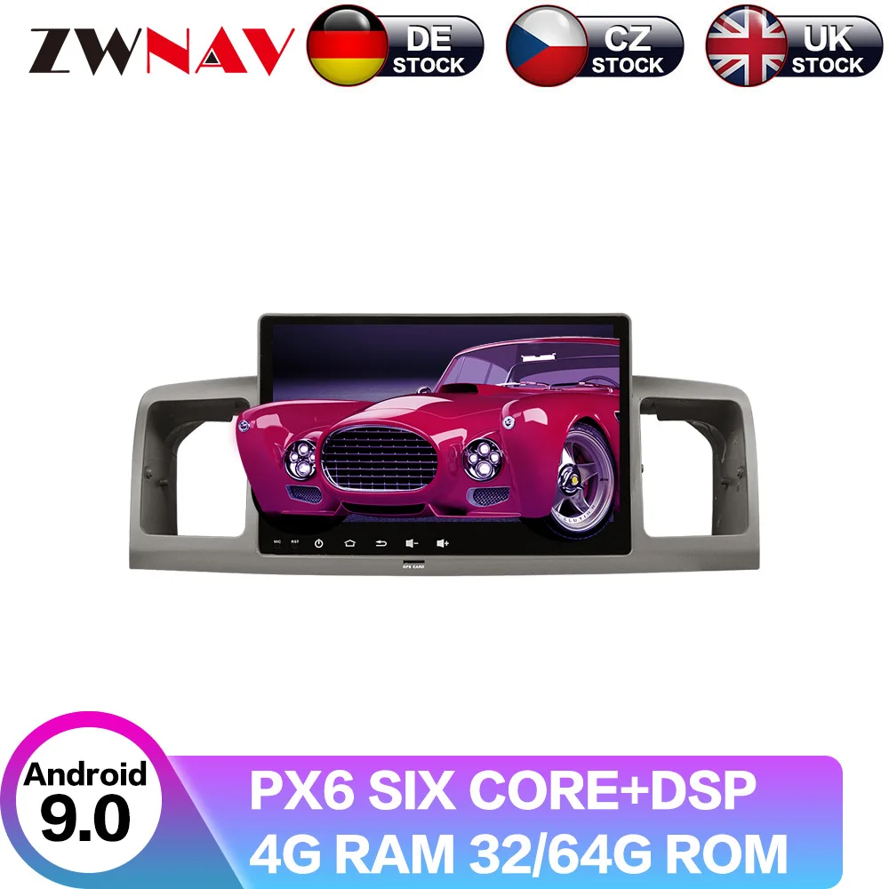 Андроид 10 DSP для Toyota Corrola EX 2001 + полный сенсорный IPS осыпи Автомобиль Радио Видео
