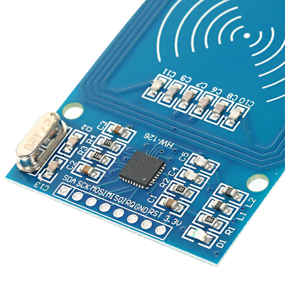 Высокое качество MFRC-522 RC522 беспроводной считыватель RFID карта rfic Индуктивный Сенсор модуль для Arduino модуль+ RFID смарт-карт+ синий брелок для ключей