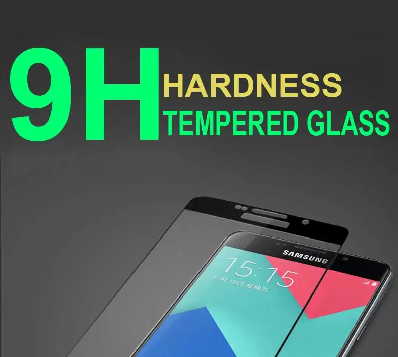 9D полное покрытие из закаленного стекла для samsung Galaxy A3 A5 A7 J3 J5 J7 S7 Защитная пленка для экрана
