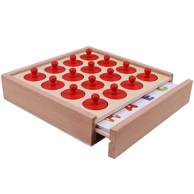 

Montessori Early Childhood Educational Toy Young CHILDREN'S Intelligence Memory Game Chess 2-3-4-6-Year-Old Kindergarten Kids