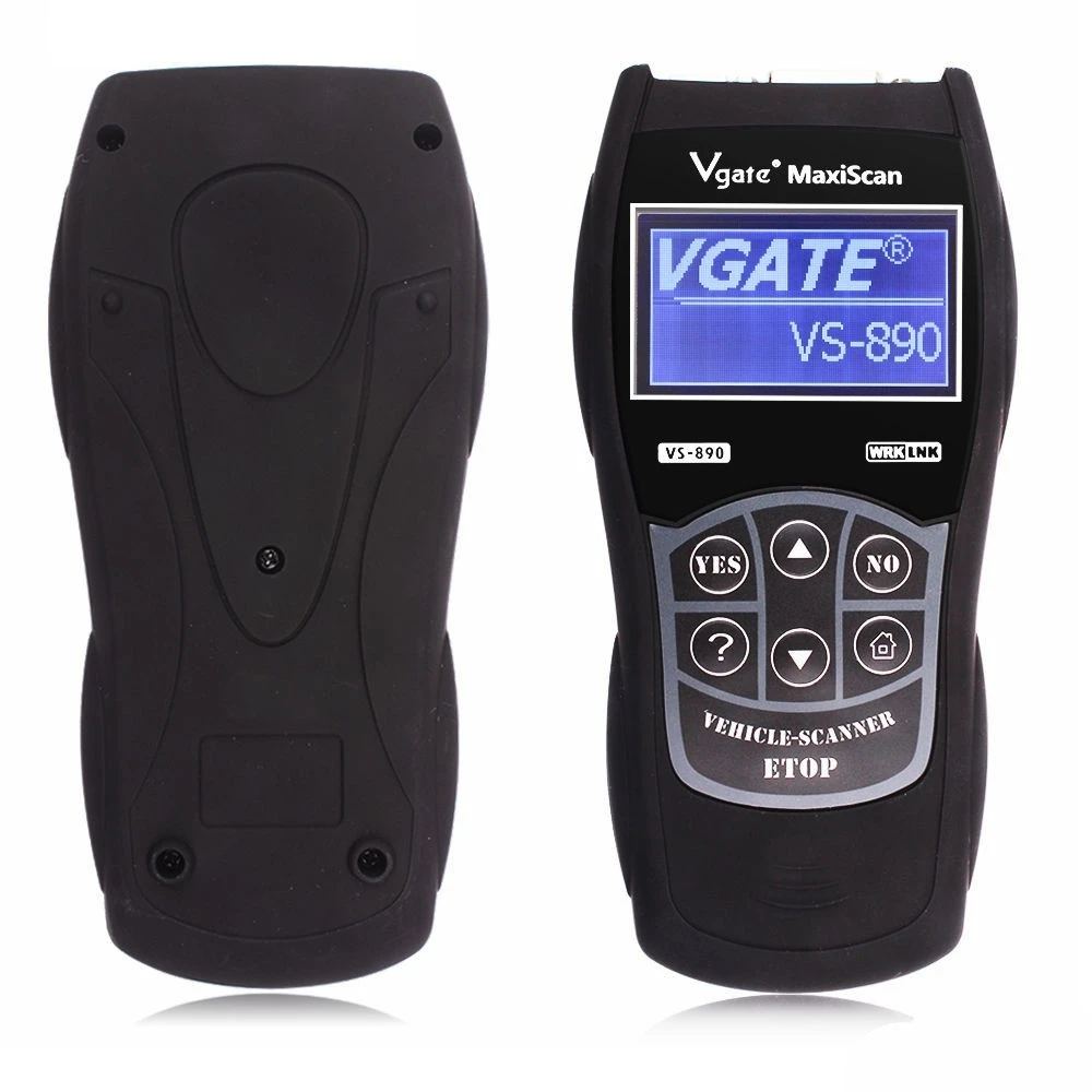Vgate MaxiScan VS890 автомобильный сканирующий инструмент OBD2 сканер считыватель кодов Универсальный многоязычный автомобильный диагностический инструмент Vgate VS890