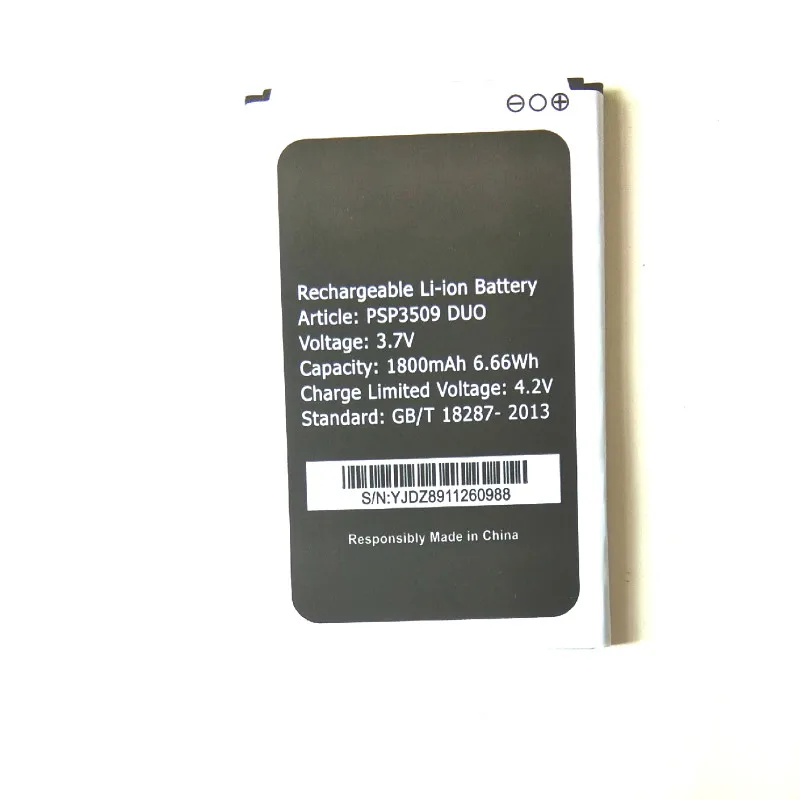 

Westrock 1800mAh PSP 3509 DUO Аккумулятор для Prestigio Wize D3 E3 K3 PSP 3509 DUO PSP 3509 сотовый телефон